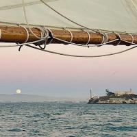 Blue Moon Sail on Schooner Freda B
