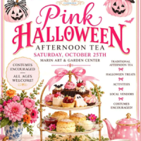 Crown & Crumpet Pink Halloween Tea