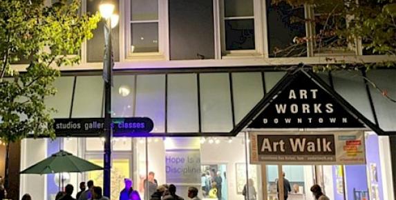 2nd Friday Art Walk in Downtown San Rafael