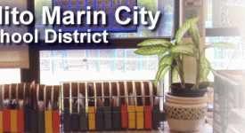 Sausalito Marin City School District banner with logo