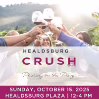 Healdsburg Crush: Pouring on the Plaza