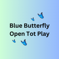 Blue Butterfly Open Tot Play
