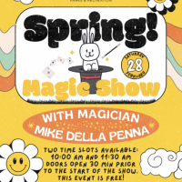 Spring Magic Show at Novato City Hall