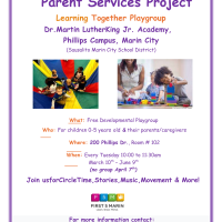 Learning Together Playgroup Flyer