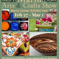 Marin Arts & Crafts Show at Marin Center Exhibit Hall, Febru…