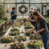 Earth Day Wreath-Making Workshop at McEvoy Ranch