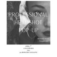 PROFESSIONAL HEADSHOT POP-UP