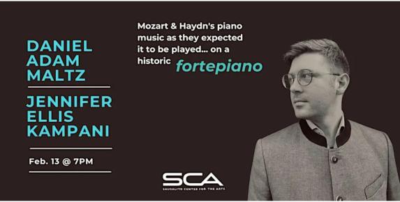 Sausalito Center for the Arts Presents Daniel Adam Maltz & Jennifer Ellis Kampani