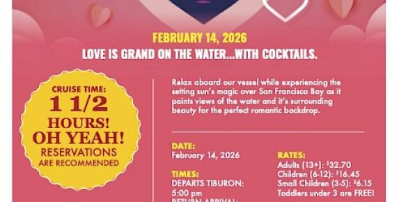 Valentine's Day Sunset Cruise in Tiburon