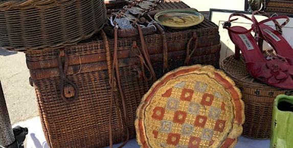 Outdoor French Antique Market at Marin Center