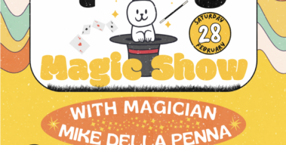 Spring Magic Show at Novato City Hall