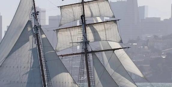 San Francisco Bay Sail on Brigantine Matthew Turner