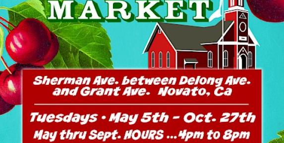 Downtown Novato Community Farmers' Market (Every Tuesday) T…