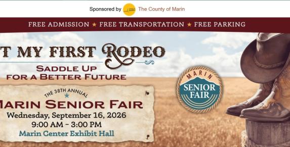 Fire Safe Marin at the 38th Annual Marin Senior Fair: Not My First Rodeo