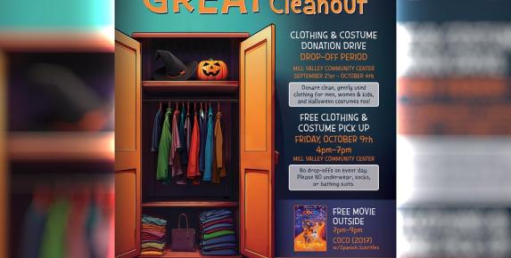 The Great Closet Cleanout at the Mill Valley Community Center