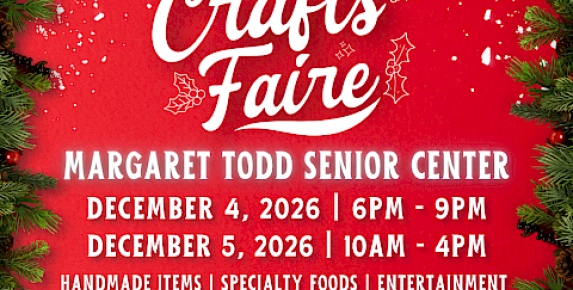 Holiday Crafts Faire at Margaret Todd Senior Center