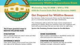 Community Wildfire Preparedness Event